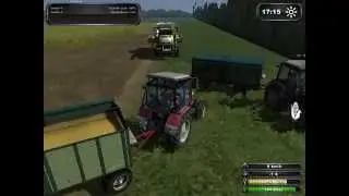 Farming Simulator 2011 MG-Team kukorica és repce aratás