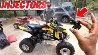Homemade Fix For LTZ 400 INJECTOR Saved Me MONEY! *MORE POWER*
