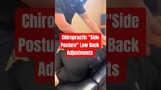 Chiropractic Side Posture Back Adjustment #chiroadjustment #chiropractor #chiropractic