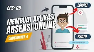 Eps 9 Dashboard Admin dan Pegawai | Aplikasi Presensi Pegawai Radius Lokasi Dan Photo Absen