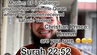 Christian prince vs  Pakistani Muslim Debate on SATANIC VERSUS in the Quran