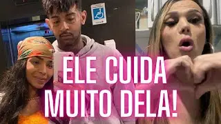 Mhanu com h, Colocando o boy para limpar a casa ! 