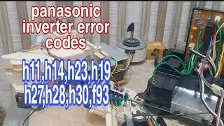 Panasonic split type inverter error codes (mga kadalasan error na inilalabas ng panasonic inverter)