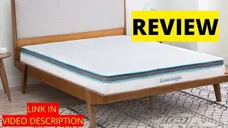 Linenspa 8 Inch Memory Foam and Innerspring Hybrid Medium Firm Mattress Review