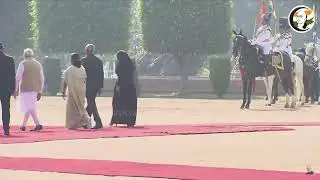 🔴LIVE : PM Modi attends ceremonial welcome for Mohamed Muizzu | India | Maldives