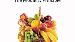 Modality Principle
