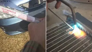 &ldquo;fixing&rdquo; ALUMINUM RADIATOR alumiweld (best possibility so far) harbor freight