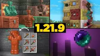 50 COISAS QUE CHEGARAM NA ATUALIZA&Ccedil;&Atilde;O DE COBRE do MINECRAFT 1.22