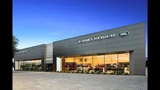 New Auto Dealership Construction: Jaguar Land Rover Houston Central