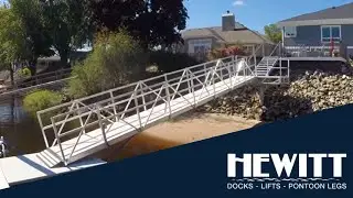 Hewitt Floating Dock Ramps & Gangways
