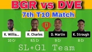 BGR vs DVE Dream11  Preduction || BGR vs DVE || BGR vs DVE  Dream11Team || Fantasy plus