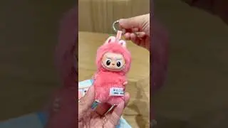 Cute! Unboxing Labubu pin for love ❤️ #labubu #popmart #themonsters