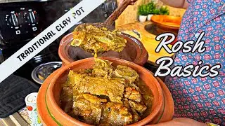 Rosh Stew Traditional Basics of Meat Stew in Clay Pot