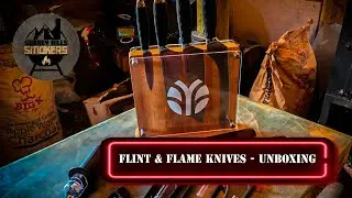 Flint and Flame kitchen knives unboxing | NEW PRO SERIES