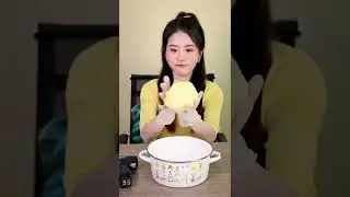 Cook Longevity noodles by potato, much thick and super long... #Shorts | Ms Yeah