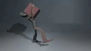 Picking up box - animation