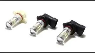 iJDMTOY Мощные светодиодные противотуманные фары с зеркальным отражателем