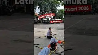 Day 2 Latihan Ekstrakurikuler Pramuka SDN Trowulan