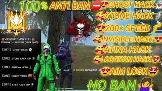 HACK SCRIPT FREE FIRE 🇧🇷 MOD MENU GAME GUARDIAN&nbsp;#SCRIPT​​​​​&nbsp;🇮🇳 VIP 🎯HEADSHOT/AIMBOT 99% 🔥 ANTI BAN.
