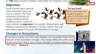Talent Science 4|Unit 4|Changes in Ecosystems
