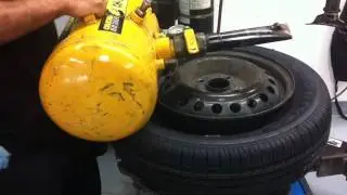 Tire Bead Blast with Cheetah