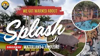 Apparently we risked our lives at Splash Waterland & Jumpzone 🌊 ⛱️| Dalmada 🇿🇦