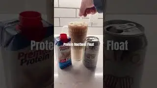 Root beer float vibes with a protein twist! #proteindrink #viraldrink #olipop