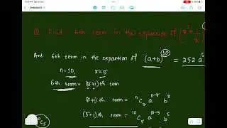 Important question on Binomial Expansion