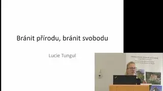 Lucie Tungul: Br&aacute;nit př&iacute;rodu, br&aacute;nit svobodu. Př&iacute;pad Turecka a Ukrajiny (Skepticon Znojmo 20.9.2025)