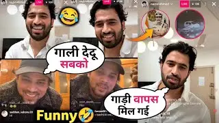 🔴 : Zayn Saifi & Nazim Funny Instagram Live After A Long Time | R2h Instagram Live Today.!?