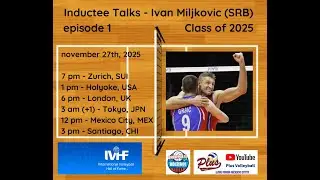 IVHF Inductee talks, episode 1: Ivan Miljkovic (SRB)