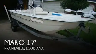 [UNAVAILABLE] Used 2015 Mako Pro 17 Skiff CC in Prairieville, Louisiana