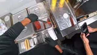 POV : Pregaming Thanksgiving with Chicago Dogs | Winter Food Truck Grind