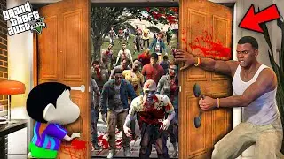 Franklin and Shinchan Battling a Horror Zombie Apocalypse in Los Santos! 🧟‍♂️💀 | GTA 5