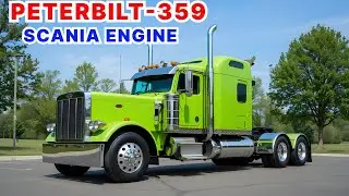 World&rsquo;s First Scania Powered Peterbilt 359! European Power Meets American Muscle!