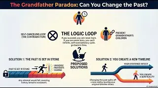 TIME TRAVEL PARADOX SOLVED? The Grandfather Paradox EXPLAINED! (Causality & Logic) 🤯