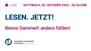 Lesen. Jetzt! - Benno Gammerl: anders f&uuml;hlen!