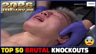 Top 50 Best Knockouts January 2026 | MMA и муай-тай&bull;Бокс #9