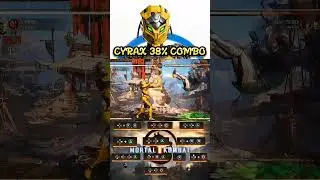 38% cyrax combo in MK1 #mk1 #cyrax