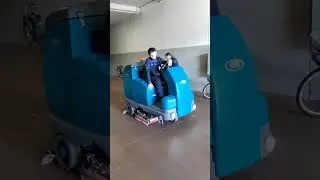 Тест-драйв поломоечной машины Wellland FD230 на производстве | Часть 1
