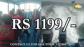 🌊 Goa Diaries Begin! Thrilling Adventures & Water Sports at Just ₹1199 🌴 #goa #travel #scuba