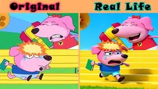 George was beaten - Peppa Pig Original vs Plush Toys | Peppa Pig Animation