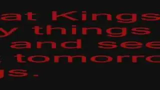 The Tragically Hip - Wheat Kings w/ Lyrics