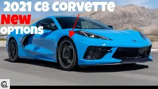 2021 Chevy C8 Corvette Has New Options!