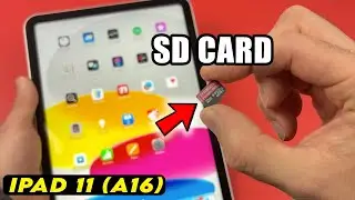 iPad 11 (A16) + SD Card : How to Connect and Transfer Files