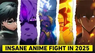 Top 5 Best Anime Fights of 2025 🔥 | Solo Leveling, Demon Slayer, Fire Force & More