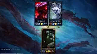 FIRST TIME URGOT VS JAYCE MAIN AND ZED MAIN 1V2 OUTPLAYED