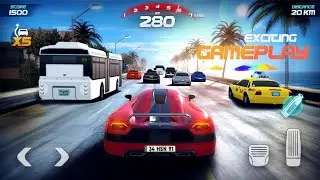 Highway Extreme Traffic Car Racing Gaming 2021 | Highway City Car Endless Race Game