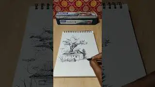 landscape.🙄 #landscape #pensketch #artexplorer ##artist