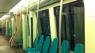 RET Metro Rit Rijtuig 5356 op lijn C (De Akkers naar Heemraadlaan)